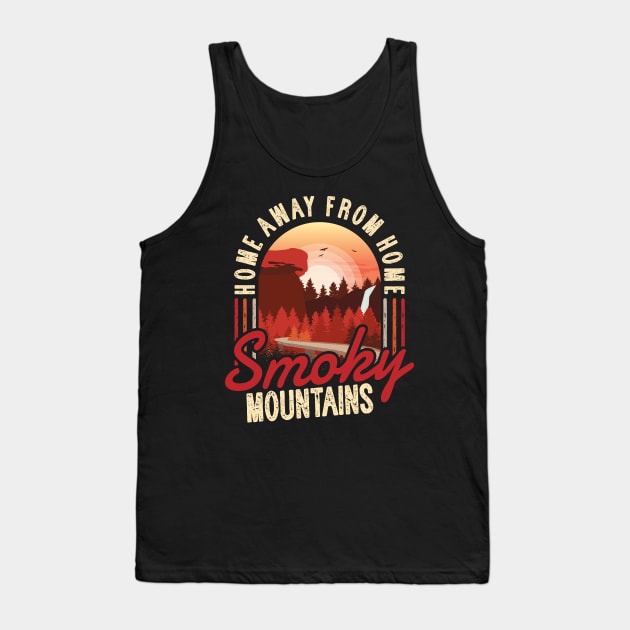 Smoky Mountains - Home Away From Home Tank Top by thingsandthings